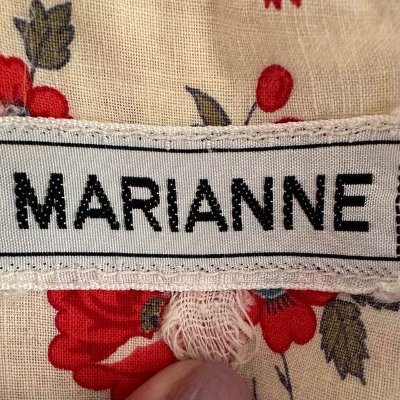 Vintage 1970s Prairie Dress by Marianne Boho Cottage 70s - Picture 8 of 9